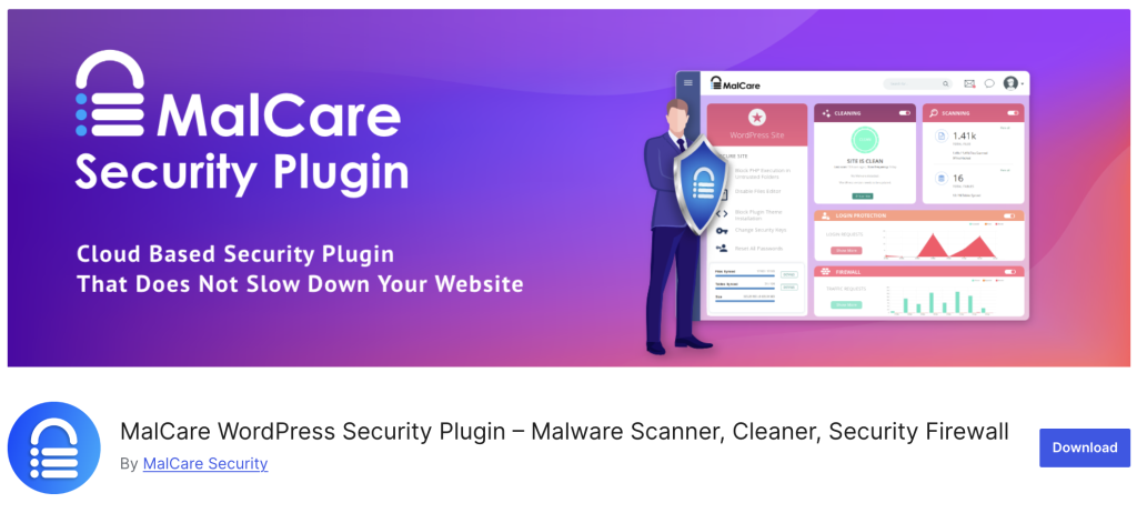 Best malware scanners: MalCare Security Plugin
